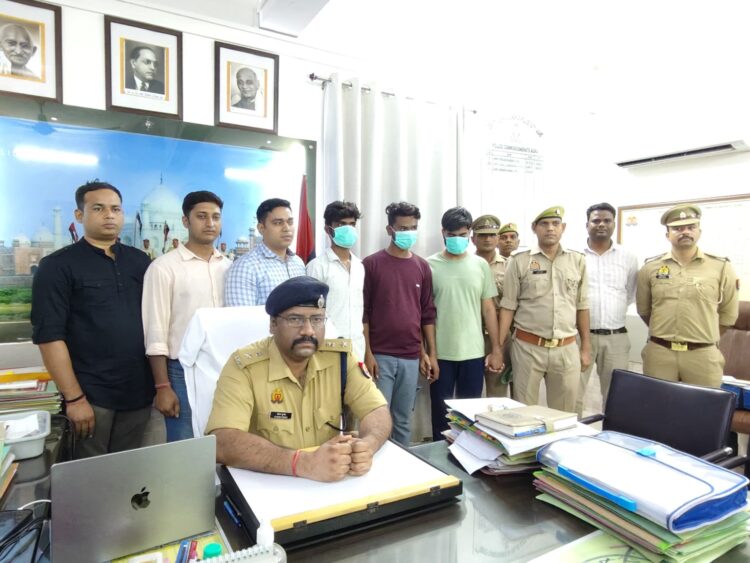 जगदीशपुरा पुलिस ने साइबर ठगी में जनसेवा केंद्र संचालक सहित तीन लोग पकड़े