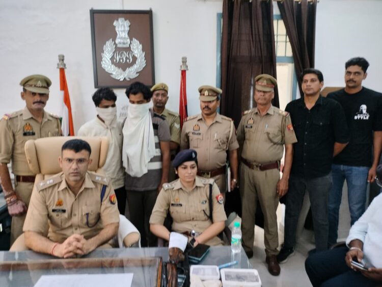कागारौल पुलिस ने दो बदमाशों को किया गिरफ्तार