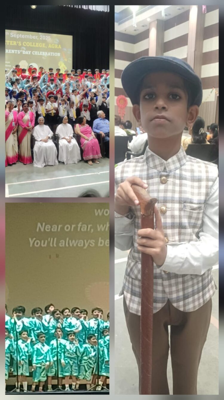 सेंट पीटर्स में हर्षोल्लास के साथ मना ग्रैंड पेरेंट्स डे,  सिखाया दादा-दादी और नाना-नानी हमारे जीवन के अनुभव का भंडार