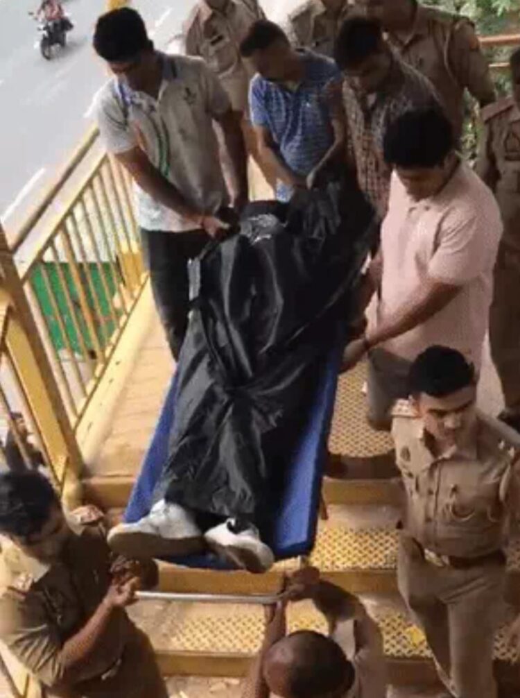 सिकंदरा में ओवर ब्रिज पर मिला निलंबित चल रहे सिपाही का शव