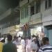 छत्ता में स्कूटी चार्ज करते समय लगी आग, मची चीख पुकार