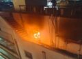 ताजगंज में होटल ताज हाइट में लगी आग, मची अफरा-तफरी