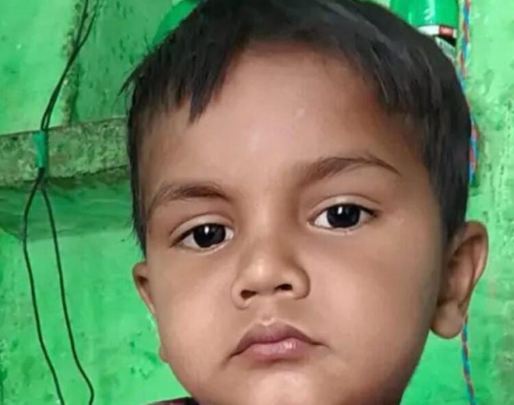 सरसों की कुटाई के दौरान थ्रेसर की चपेट में आने से दो वर्षीय बच्चे की मौत