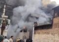 सिकंदरा में सोल फैक्ट्री में लगी भीषण आग, मचा हड़कंप