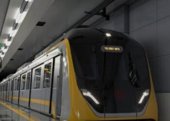 बिजलीघर चौराहे से आईएसबीटी स्टेशन के मध्य मेट्रो का ट्रायल रहा सफल