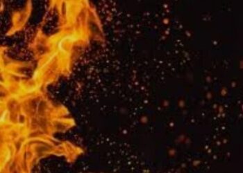 पुष्पांजलि हाइट्स में बहुमंजिला इमारत के बंद फ्लैट में लगी आग