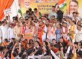 सांसद नवीन जैन के नेतृत्व में “राष्ट्र प्रथम अभियान” की जन संकल्प यात्रा में उमड़ा जनसैलाब