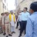 बालूगंज में चार मकान गिरे, जायजा लेने के लिए मौके पर पहुंचे डीएम