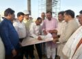 निर्माणाधीन सिविल एयरपोर्ट टर्मिनल का सांसद ने किया निरीक्षण, 404 करोड़ की लागत से तैयार हो रहा