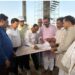 निर्माणाधीन सिविल एयरपोर्ट टर्मिनल का सांसद ने किया निरीक्षण, 404 करोड़ की लागत से तैयार हो रहा