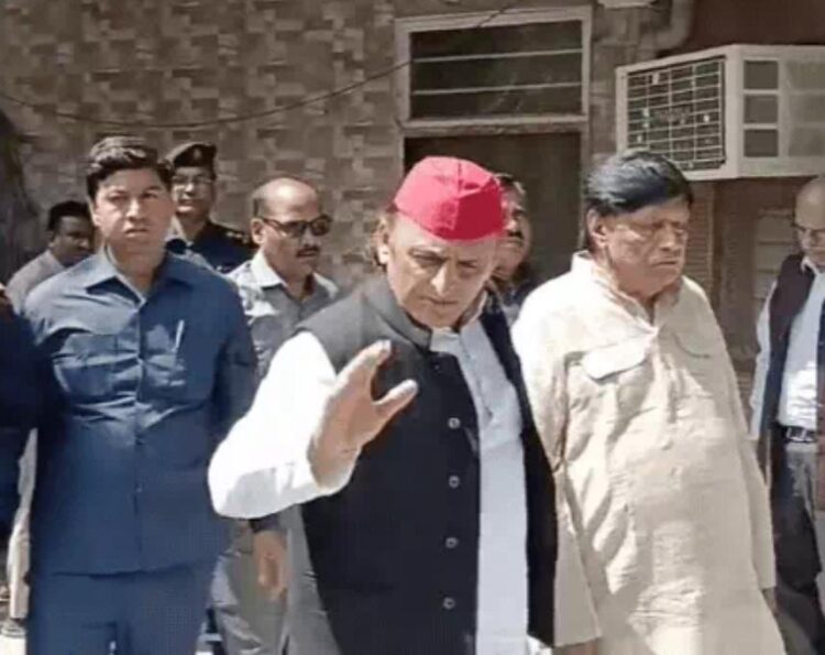 समाजवादी पार्टी के राष्ट्रीय अध्यक्ष अखिलेश यादव दो दिन आगरा में, आज पहुंचे रामजीलाल सुमन के यहां
