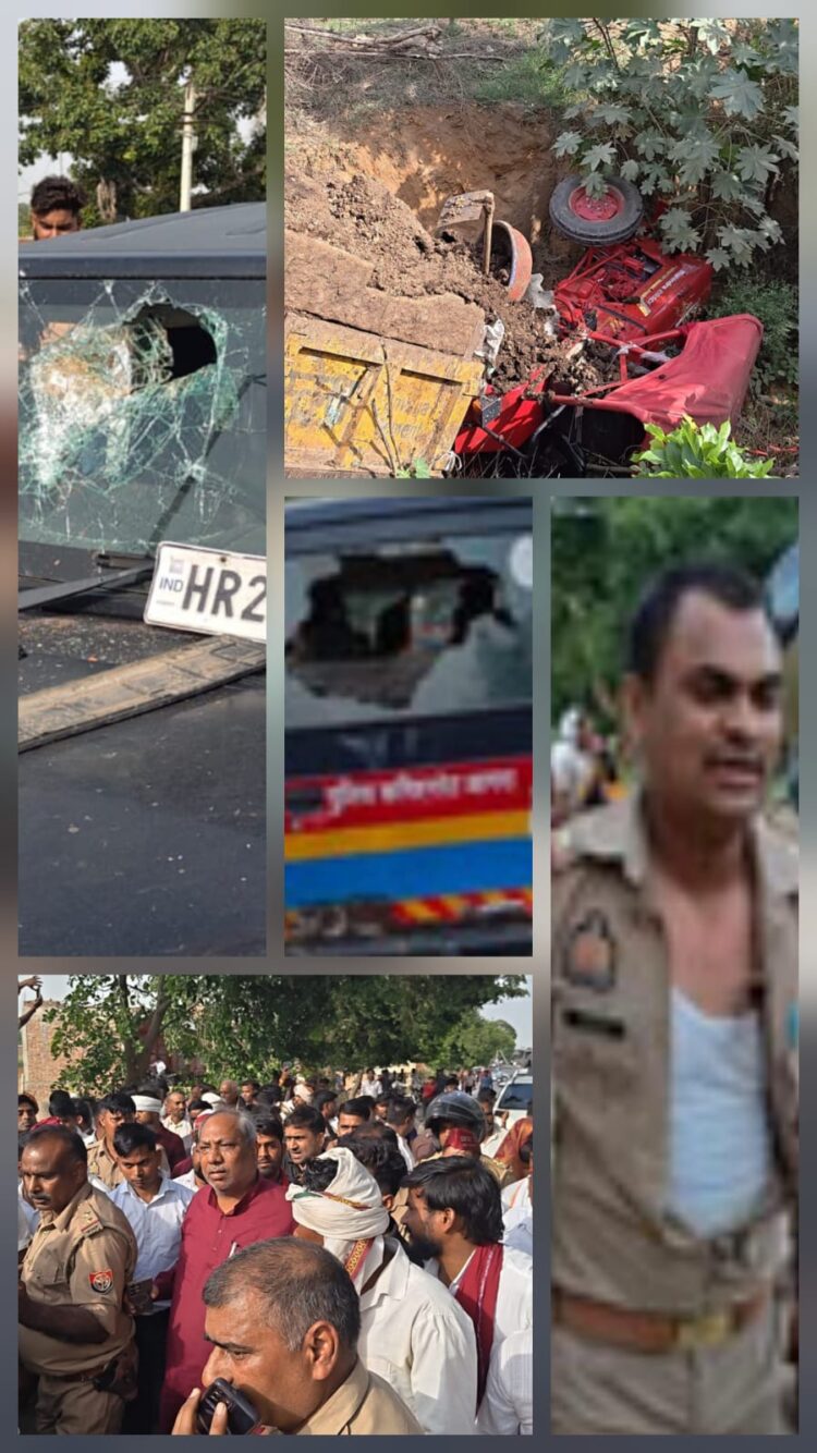 फतेहाबाद में युवक की हादसे में मौत के बाद जमकर बवाल, पुलिस पर पथराव के बाद आधा किलोमीटर तक दौड़ाया