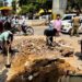 आगरा कॉलेज के सामने एमजी रोड पर बनी मजार को शिफ्ट किया गया