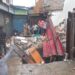 सुभाष बाजार में बारिश के दौरान दो मंजिला दुकान गिरी, पांच लोग दबे, चार को रेस्क्यू कर निकाला गया