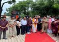 आगरा जिला जेल में फिल्म हनुमान अंश की टीम पहुंची