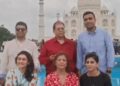 ताज के दीदार को पहुंचे करण अडानी, पत्नी परिधि ने जीता पर्यटकों का दिल