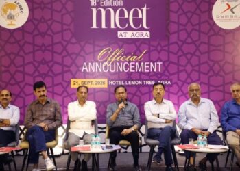 मीट एट आगरा 3 अक्टूबर से होगा शुरू,चीन की आठ कंपनियां फेयर में अपने उत्पाद, मशीनरी एवं तकनीक प्रदर्शित करेंगी