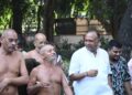 सांसद नवीन जैन के आवास पर संतों का मंगल सान्निध्य, सात मुनिराजों ने किया वातावरण धर्ममय