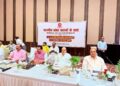 उत्तर मध्य रेलवे की बैठक में राज्यसभा सांसद नवीन जैन ने आगरा की रेल सुविधाओं का मुद्दा उठाया